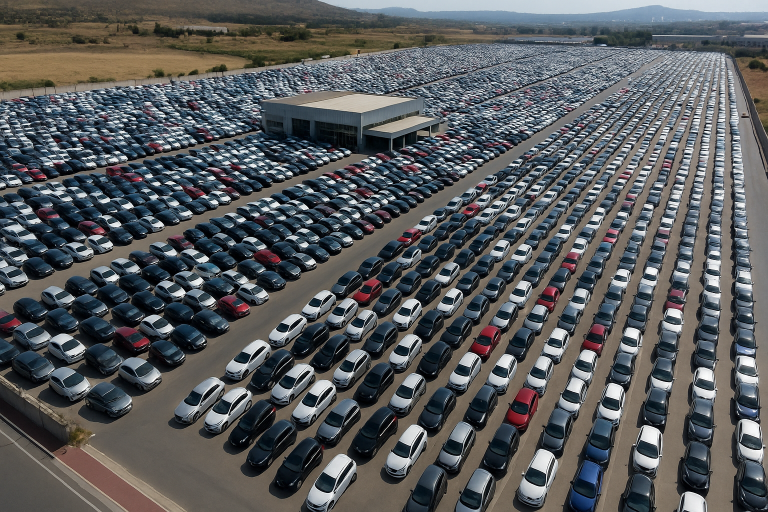 Automarkt Spanje