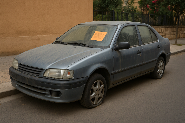 Coche okupa