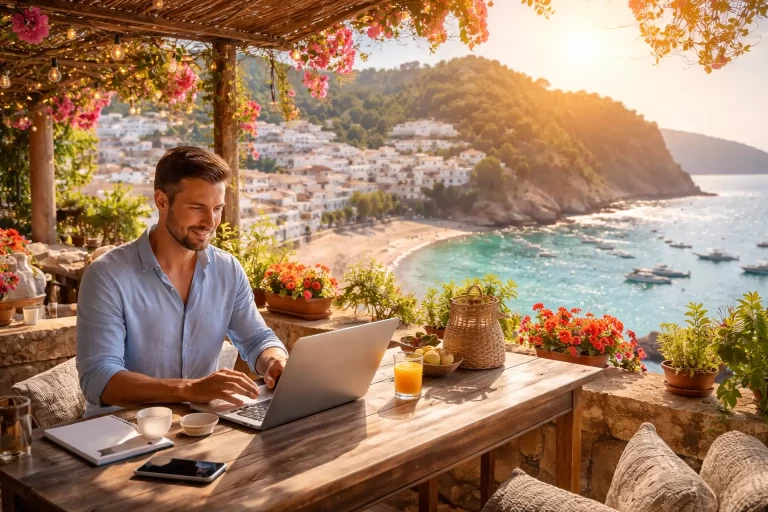 remote werken in Spanje