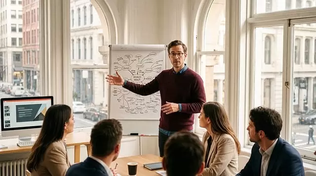 Presentatie van online verdienmodel in Spanje met focus op netwerkmarketing