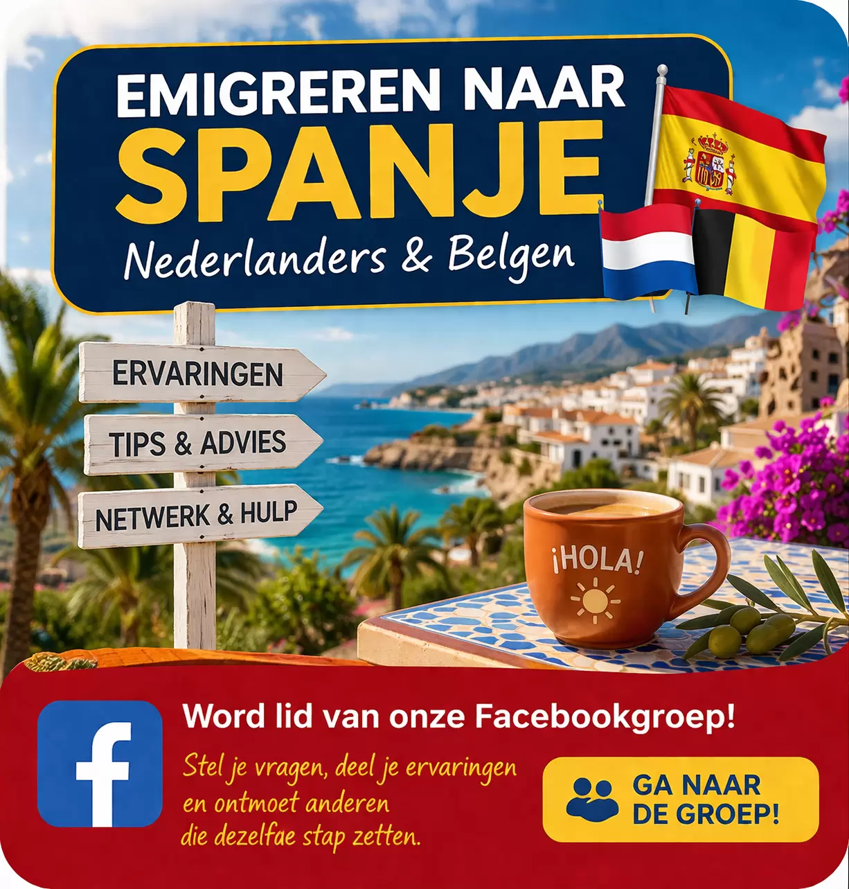 Facebook groep Emigreren naar Spanje voor Nederlanders en Belgen